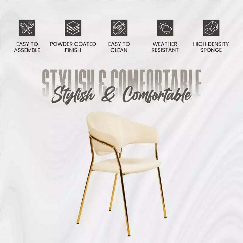 Upholstered Dining Chair Set of 2 Velvet Camelback Stainless Steel Legs 330 lbs