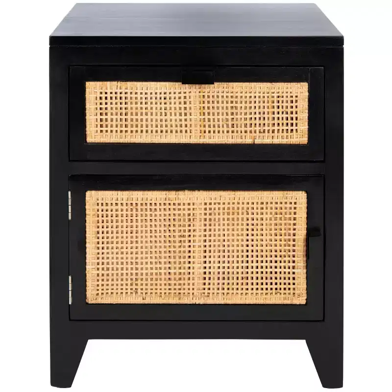 Devon 1 Drawer 1 Door Nightstand - NST4002 - Safavieh