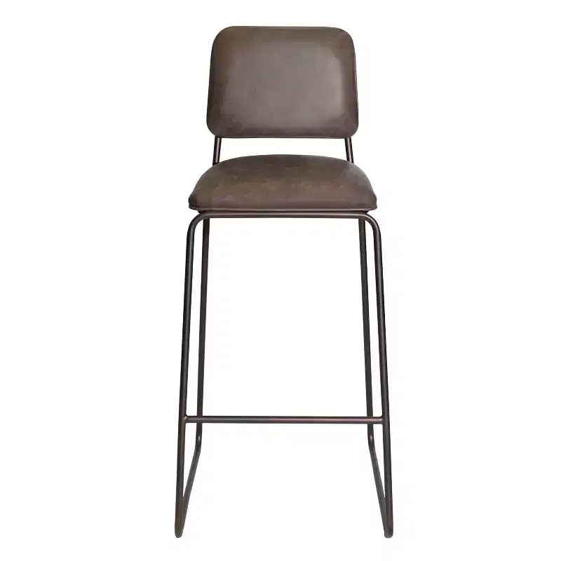 Mesa Barstools Cocoa Brown/Gunmetal - Steve Silver Co.