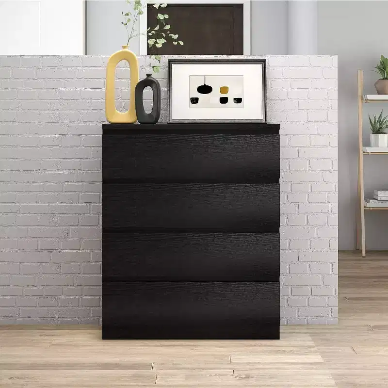 Modern 31.50'' Dresser with 4 Drawers and Handle-Free Design