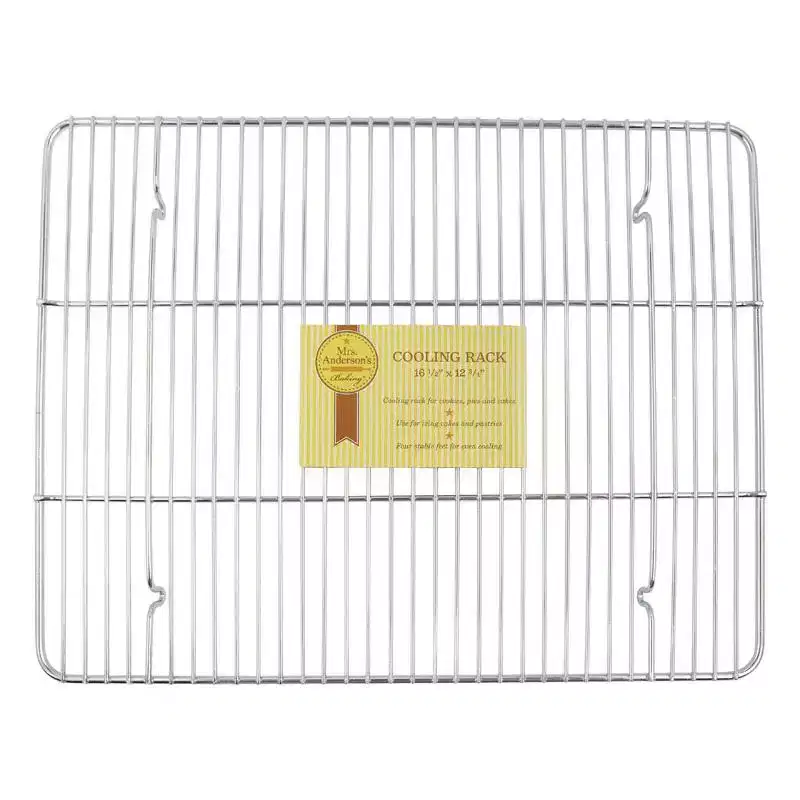 Mrs. Anderson's Baking Cooling Rack 12-3/4 in. W X 16-1/2 in. L Silver
