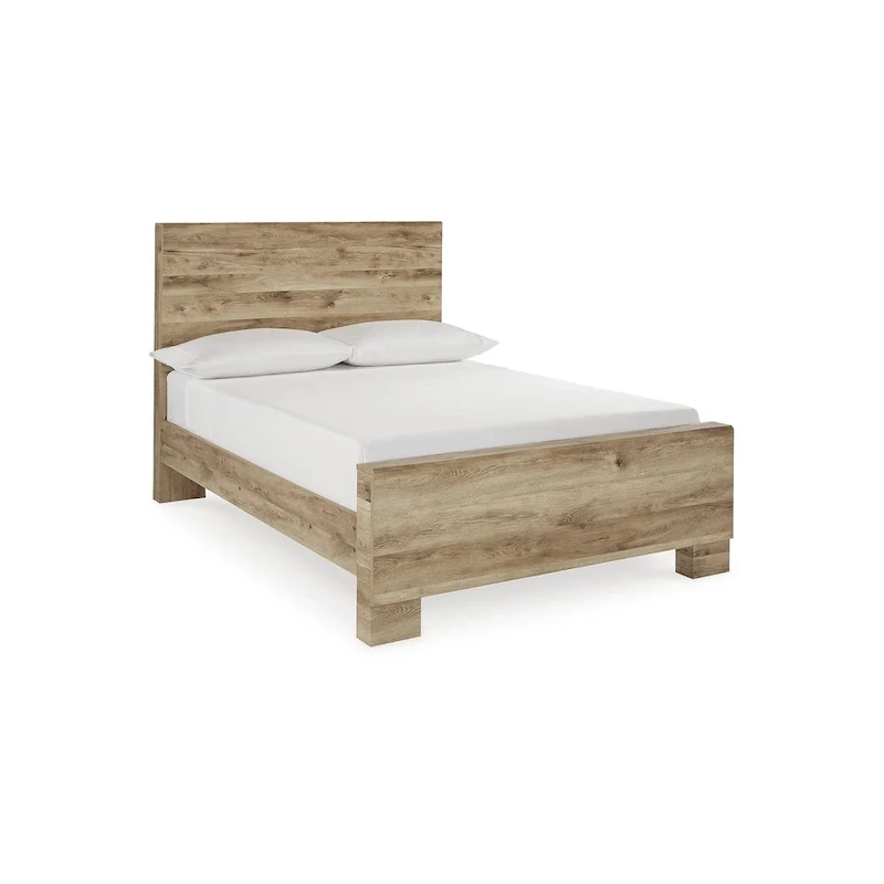 Signature Design by Ashley Hyanna Tan Brown Panel Bed