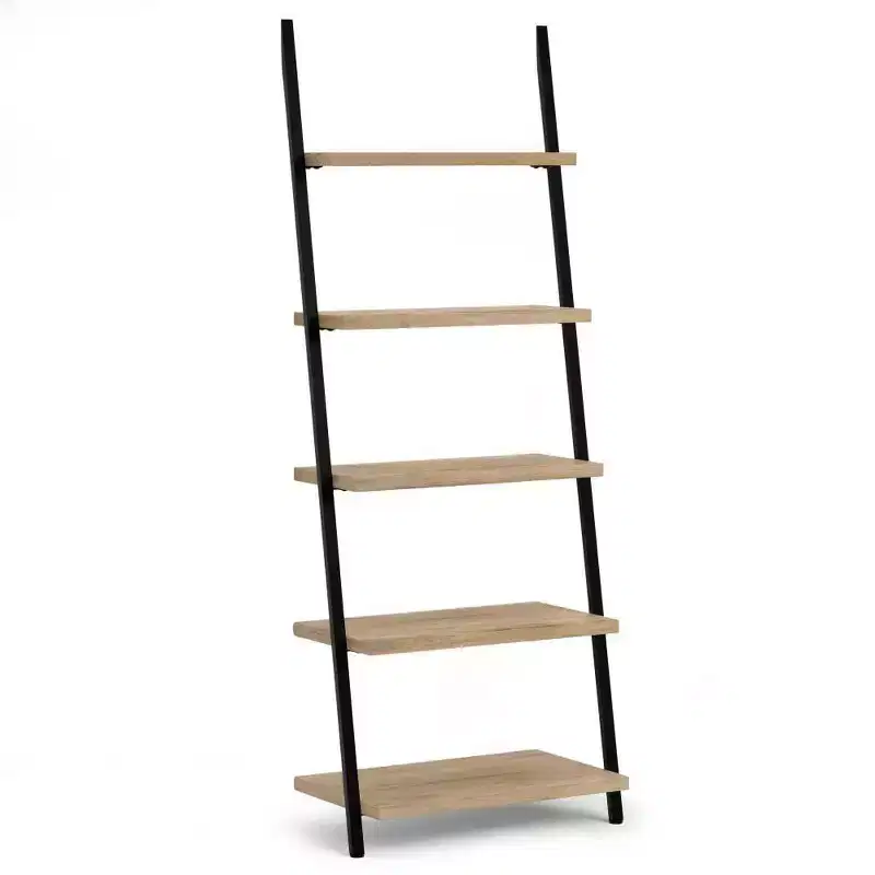 WyndenHall 70 Hutchins Ladder Shelf Natural