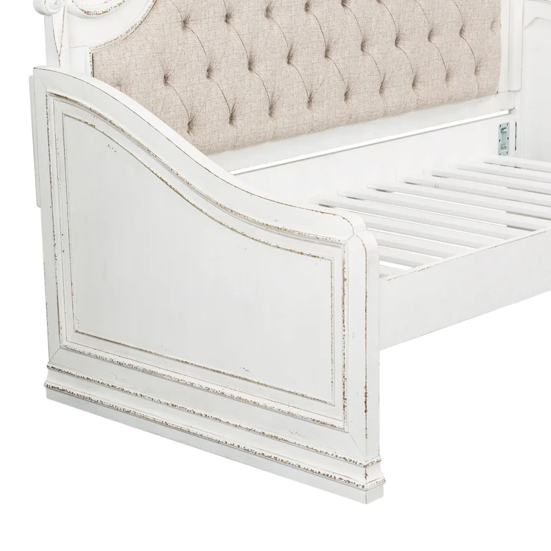 Antique White Twin Daybed without Trundle
