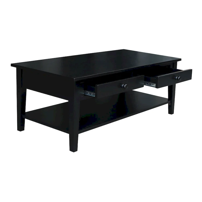 Modern Luxurious Nightstand with 2 Drawers