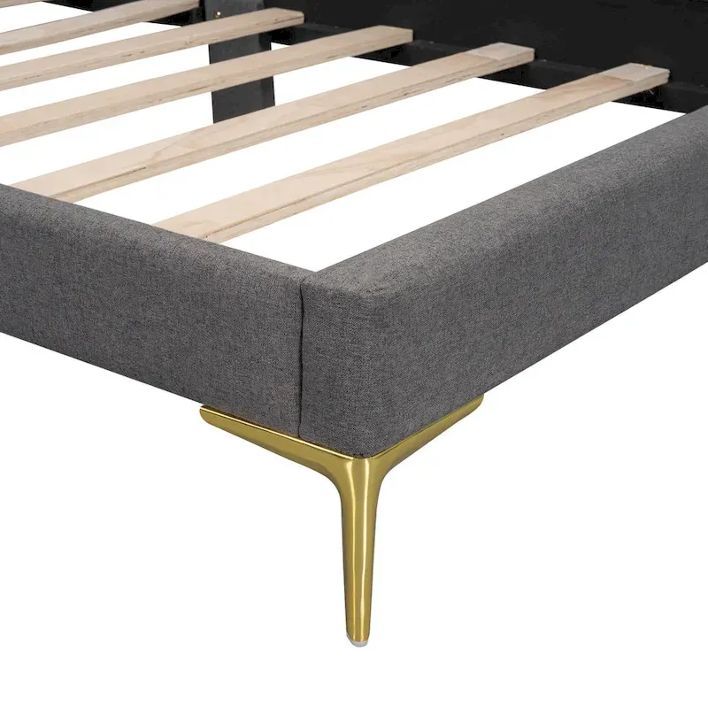 Upholstered Daybed with Guardrail and Headboard