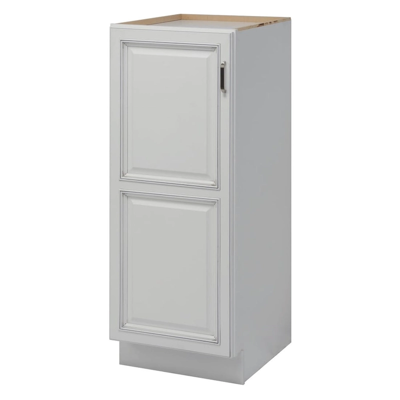 Sunny Wood Riley 48 Wood Floor Standing Bathroom Linen Tower Bottom