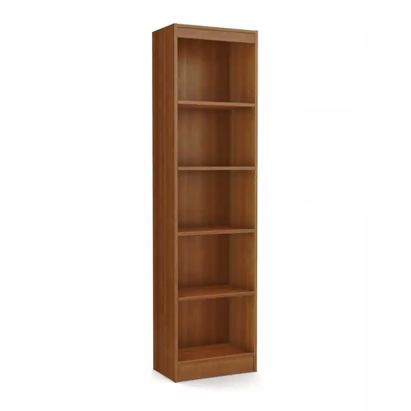 5-Shelf Narrow Bookcase