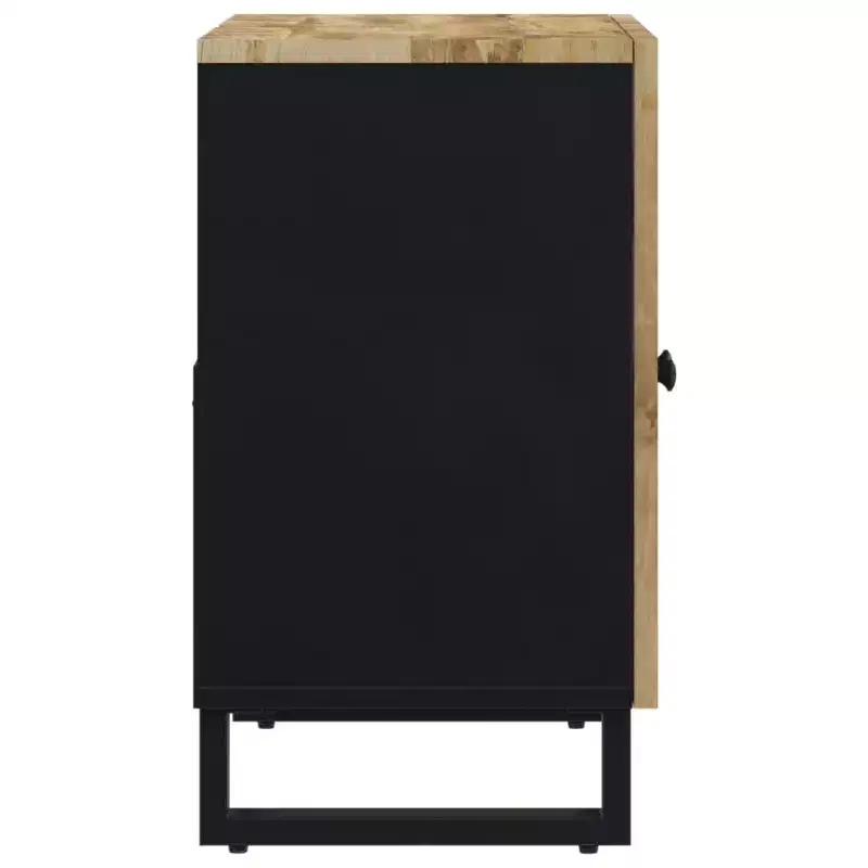 Sink Cabinet Natural wood Solid mango wood Medium Sink Cabinet