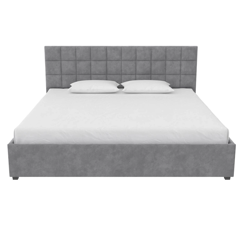 CosmoLiving Serena Upholstered Bed with Drawers