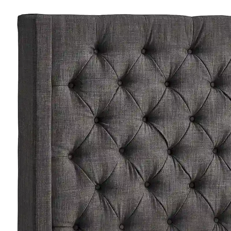 Naples Button-tufted Wingback Headboard only by iNSPIRE Q Artisan