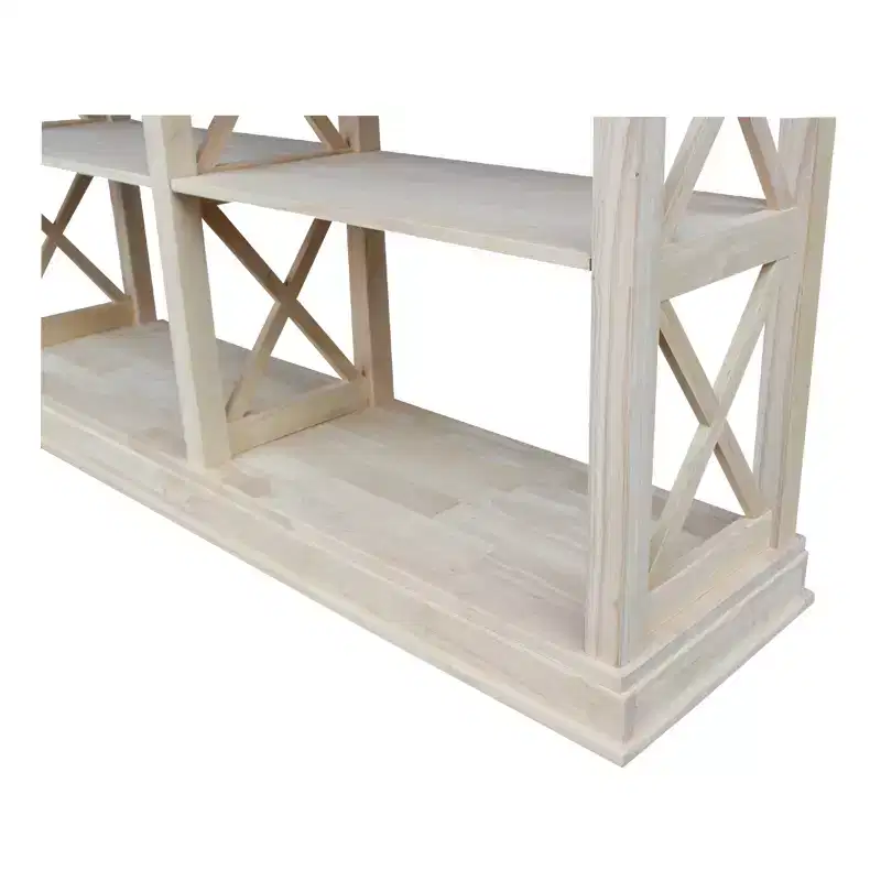 Hampton Sofa Server Table with Shelves - International Concepts