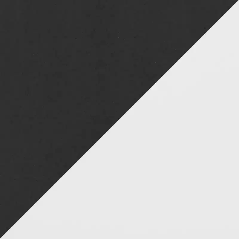 LumiSource Cosmo MDF Counter Table Black Metal/White
