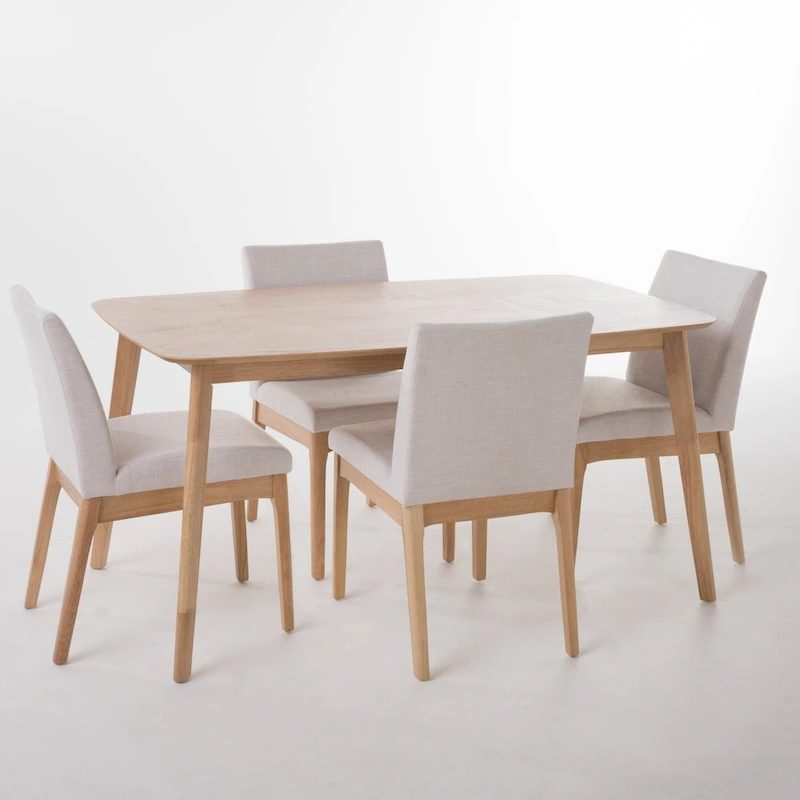 Christopher Knight Home Fabrizio Mid-Century Modern 5-piece Dining Set