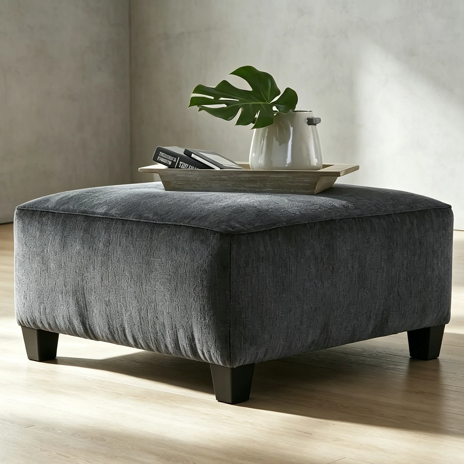 Oversized Accent Ottoman