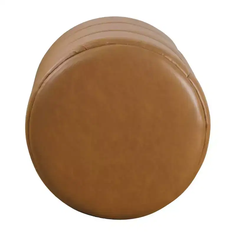 Round Upholstered Ottoman