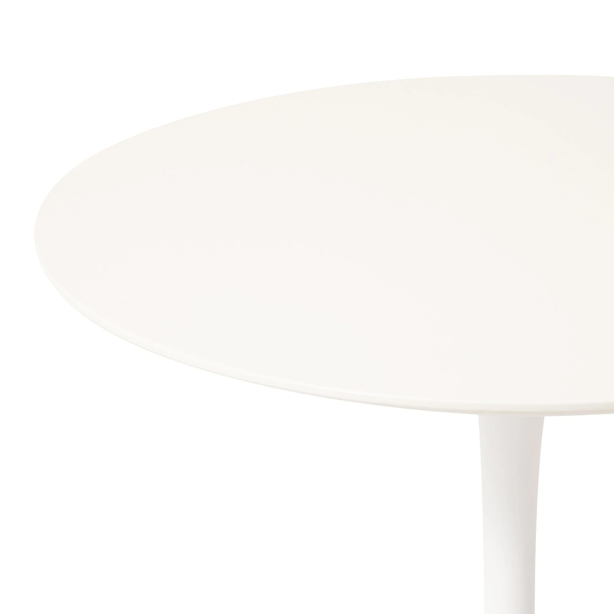 White Round Tulip Dining Table