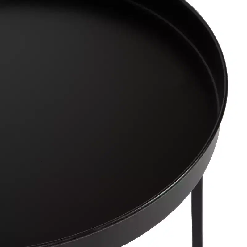 Kate and Laurel Celia Round Metal Side Table