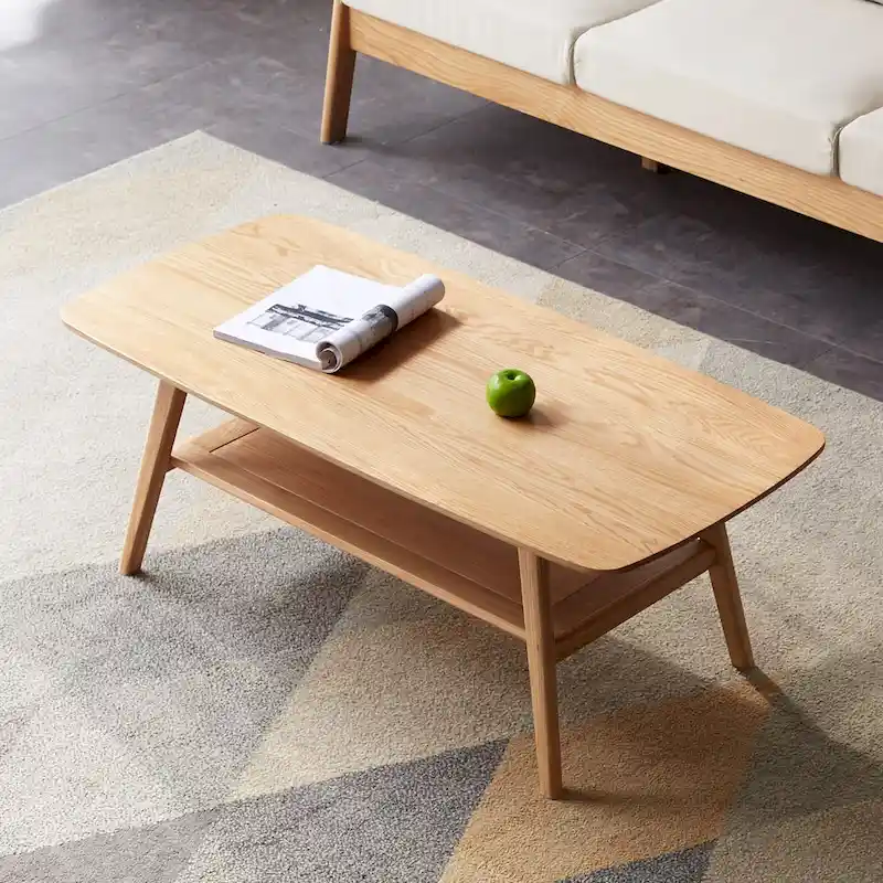 100% solid wood Top Coffee table