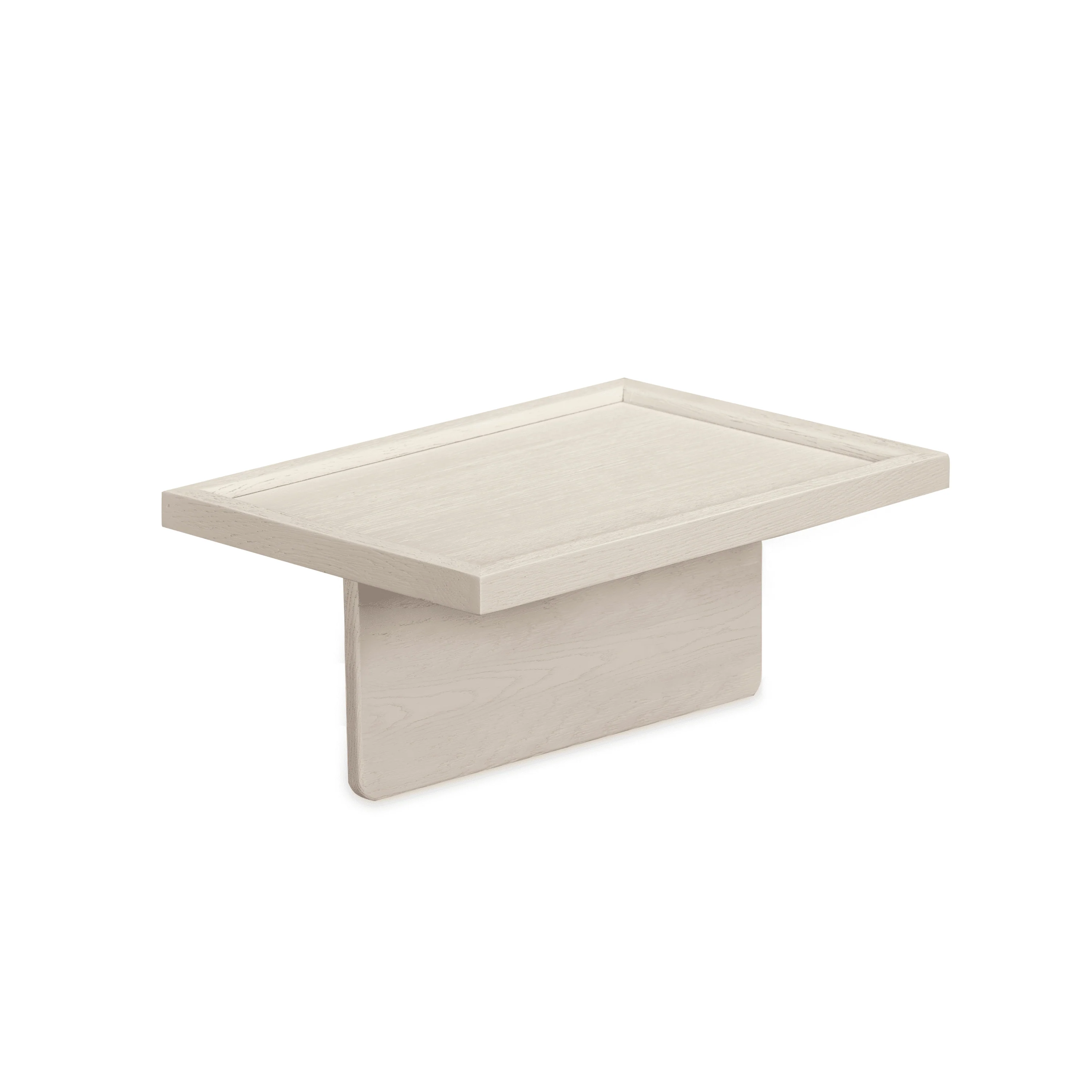 Cream Oak Veneer Sofa Table