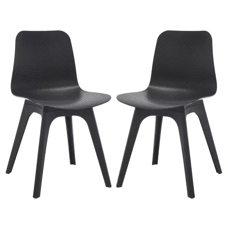 Damiano Molded Plastic Dining Chair (Set of 2) - SFV6901 - Safavieh Couture