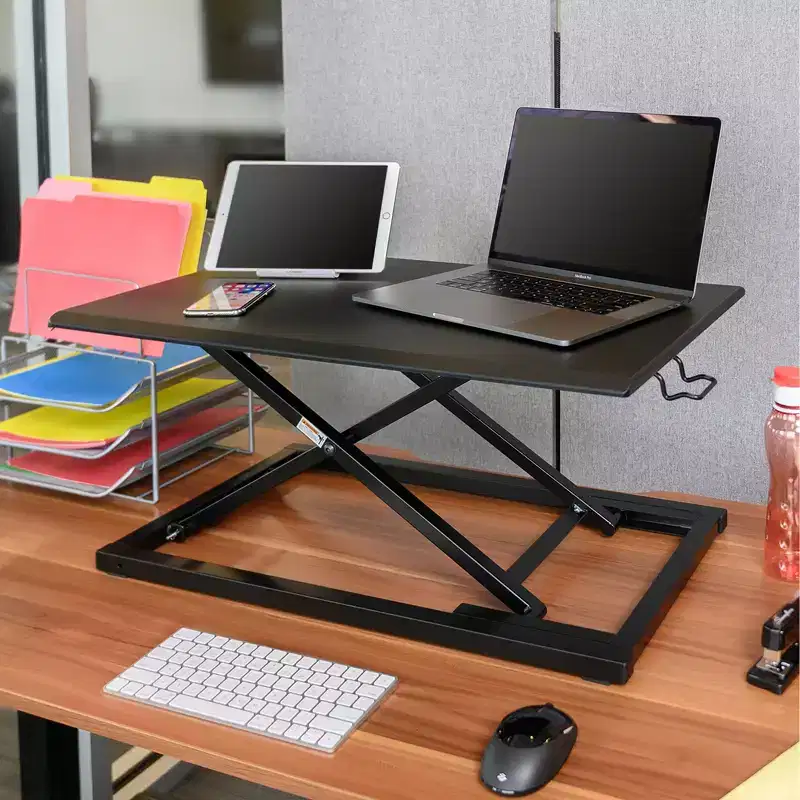 Steel Adjustable Height Standing Desk Converter 32