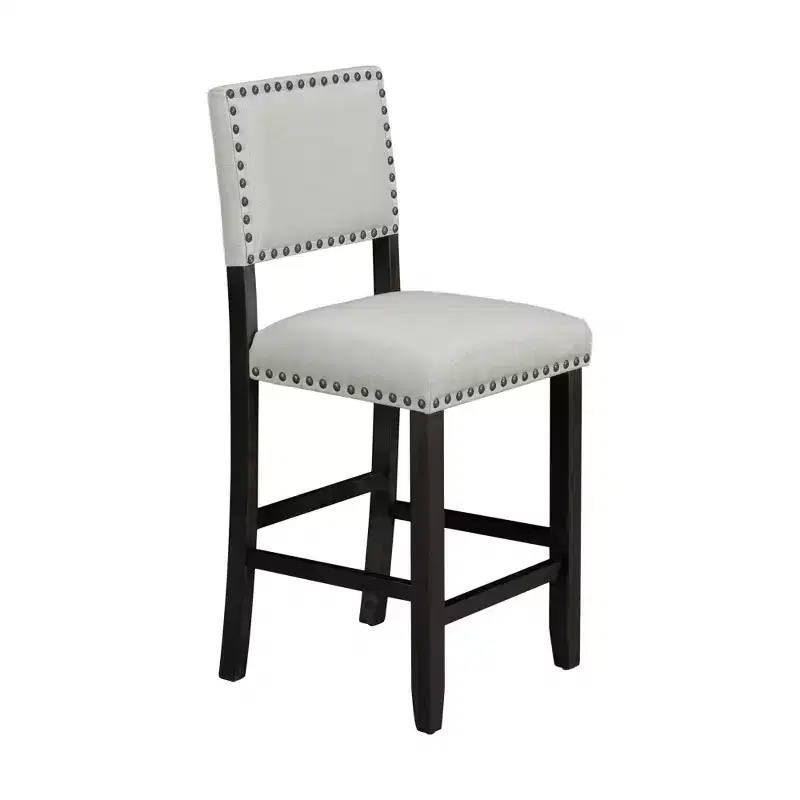 Whisen 5-Piece Counter Height Dining Set with Classic Elegant Table and 4 Chairs