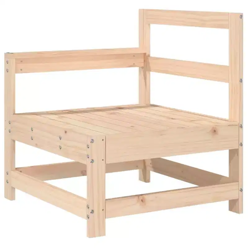 vidaXL Garden Lounge Set Pine Solid Pine Wood Large Modular