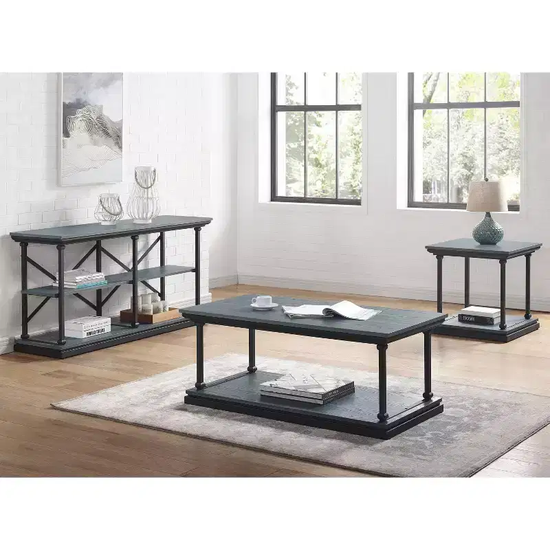 3pc Tullymore Coffee Table Set - miBasics