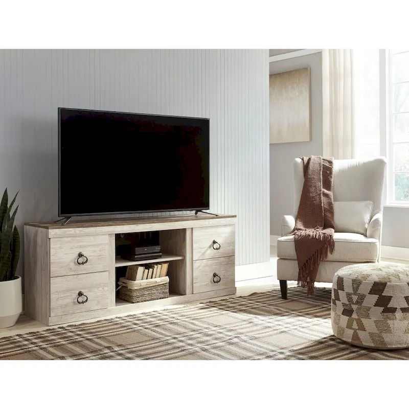 Woodgrain 60-inch TV Stand