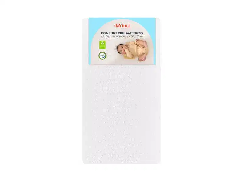 daVinci Comfort Crib & Toddler Mattress with Removable Waterproof Knit Cover