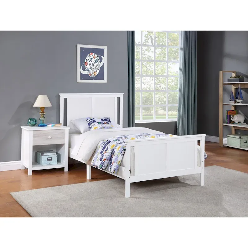 Olive & Opie Connelly Reversible Panel Twin Bed