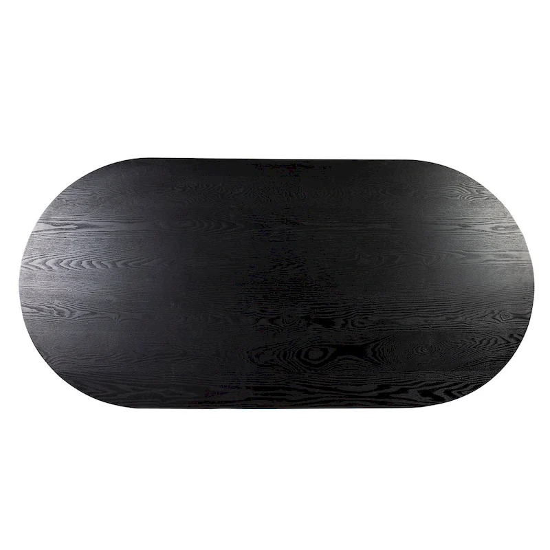 Solid Wood Oval Dining Table