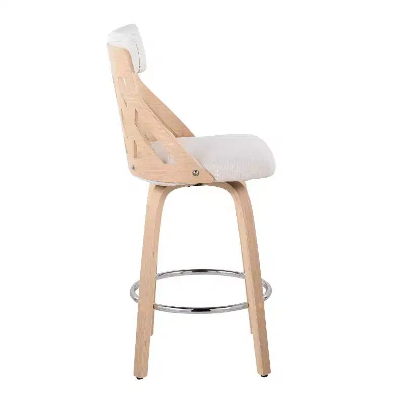 York Upholstered Counter Height Barstool - LumiSource