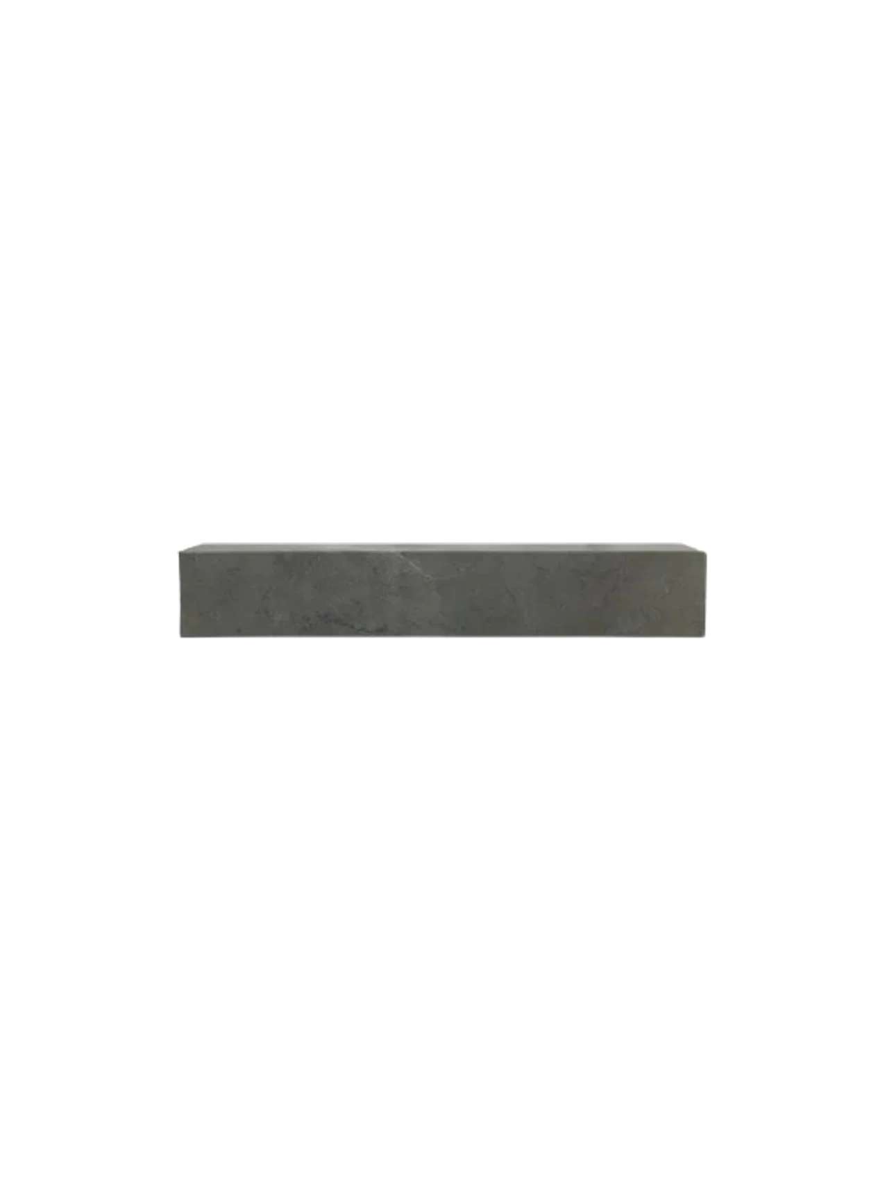 Minimalist Marble & Stone Wall Shelf with Horizontal or Vertical Display for Living Room & Hallway