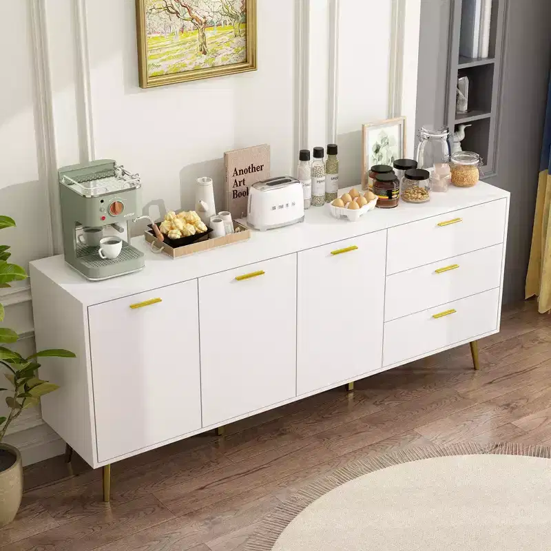 Famapy Modern White Dresser with Drawers - Versatile Furniture