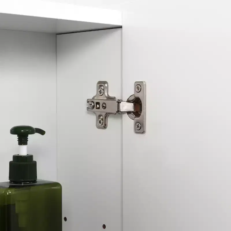 Wall Mounted Mirror Cabinet – Bathroom Medicine Cabinet with 3 Doors & Adjustable Shelves