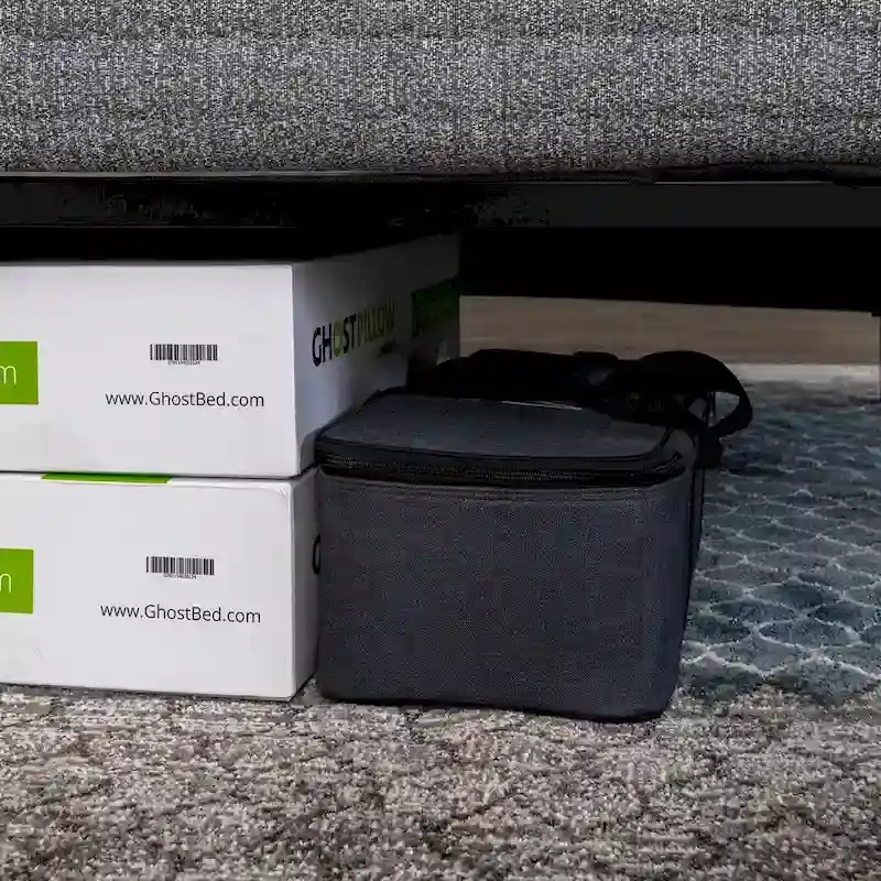 GhostBed All-in-One Metal Foundation with Easy Assembly