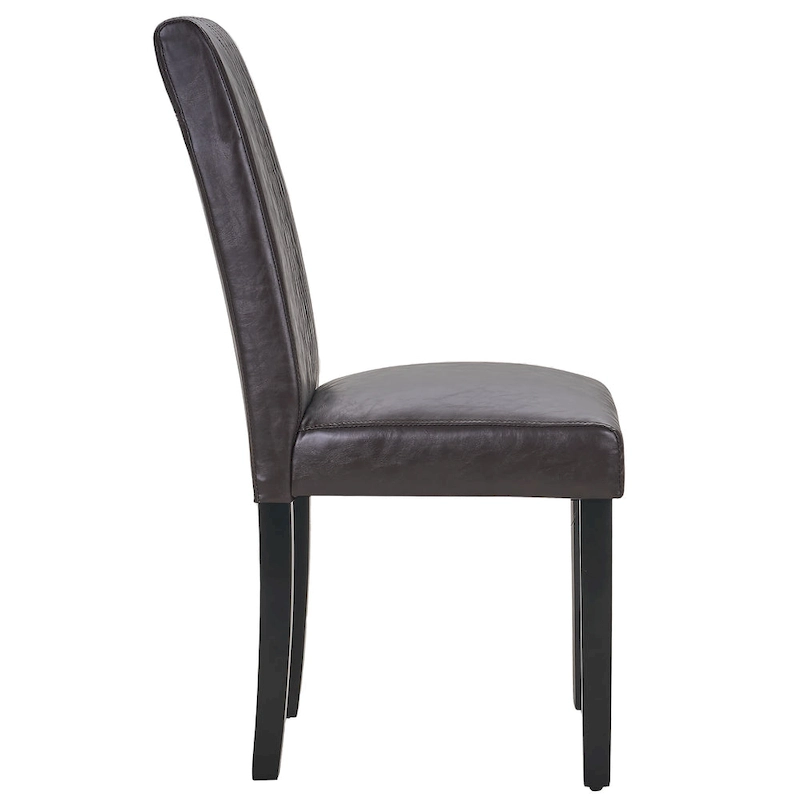 Upholstered Dining Chairs Set of 6 Parson Classic Upholstered Dining Chair,Modern 37 Parson Chairs
