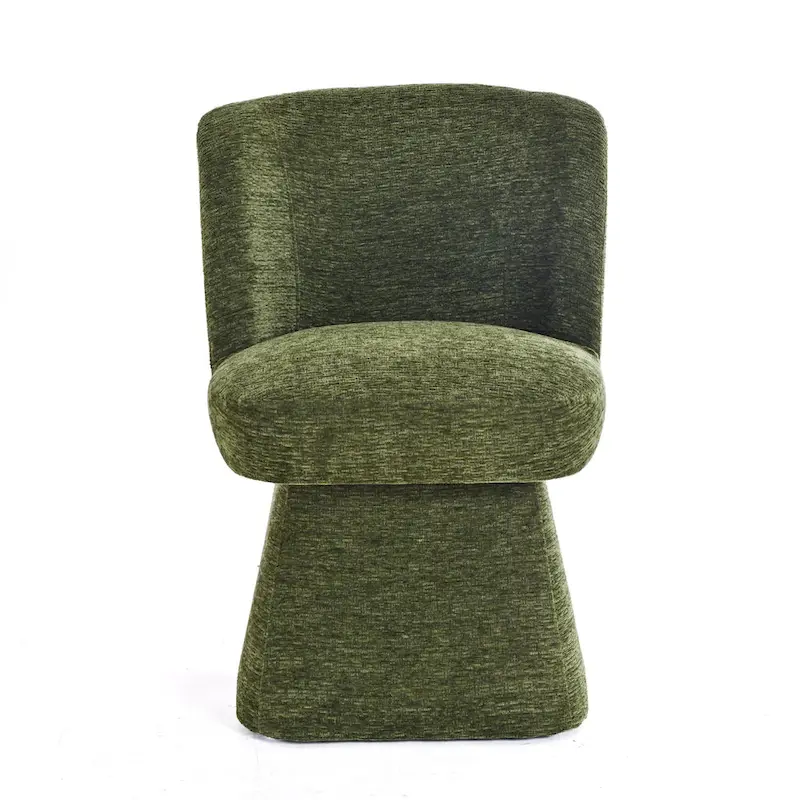 Fabric Upholstered Dining Chairs Set of 2
