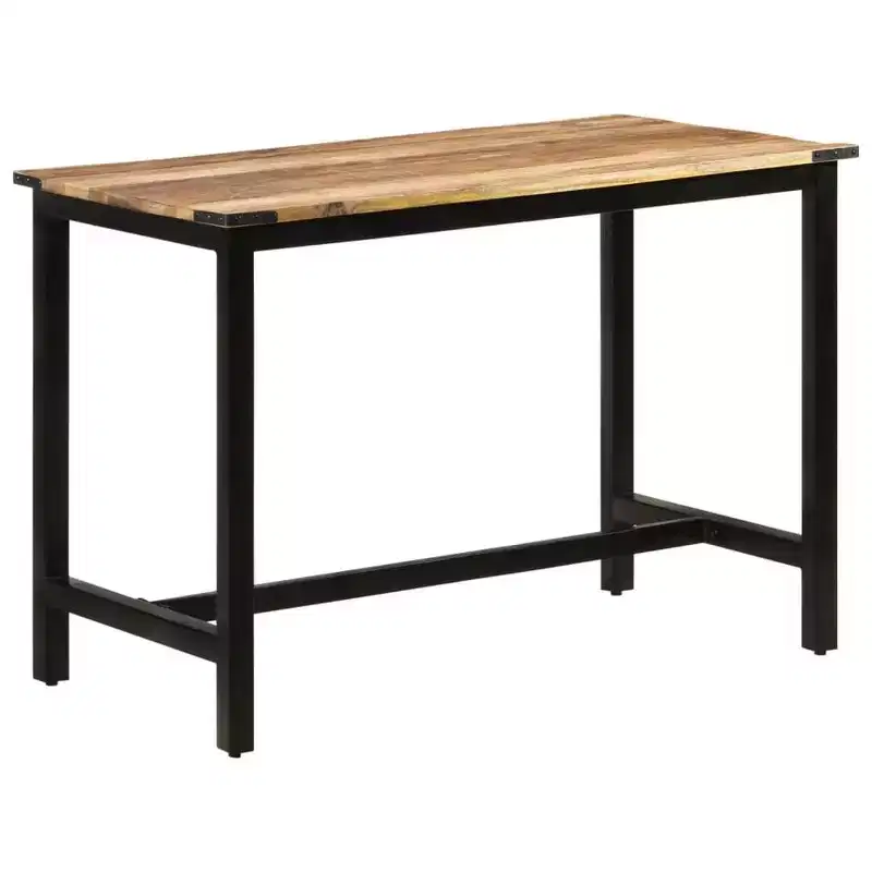 Dining Table 43.3x23.6x29.9 Solid Wood Mango