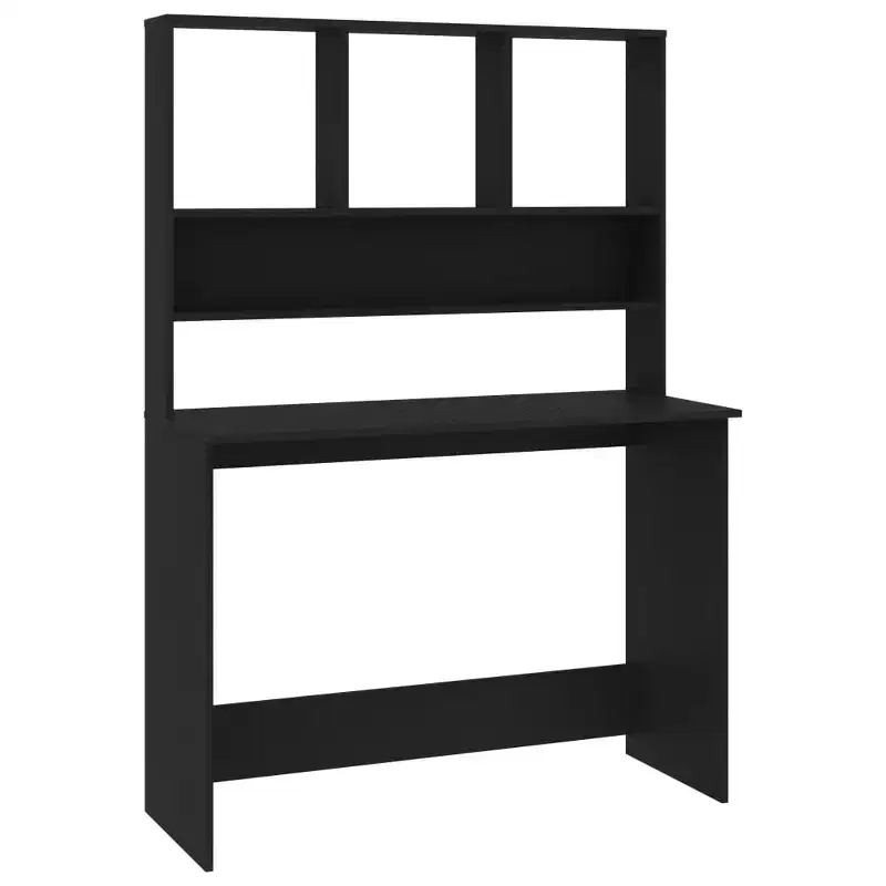 Desk Black Engineered wood