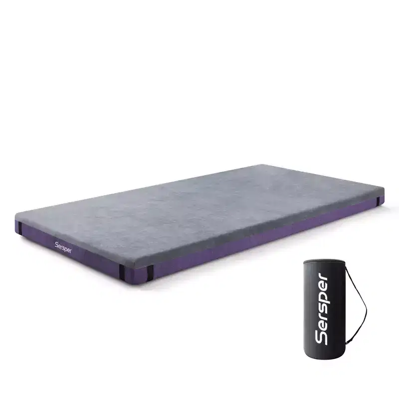 4 Inch Outdoor Mattress for Camping and RV with Side Pocket, Waterproof, Portable, Folding
