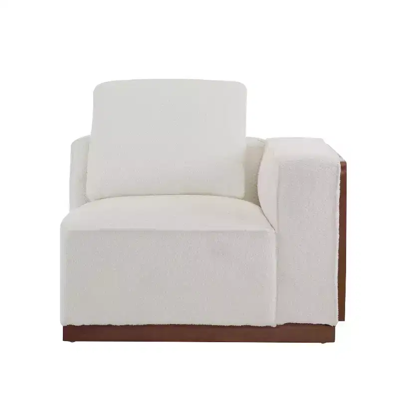 Christopher Knight Home Avery Upholstered L Shape Sectional Sofa with Pillows, Beige/Brown