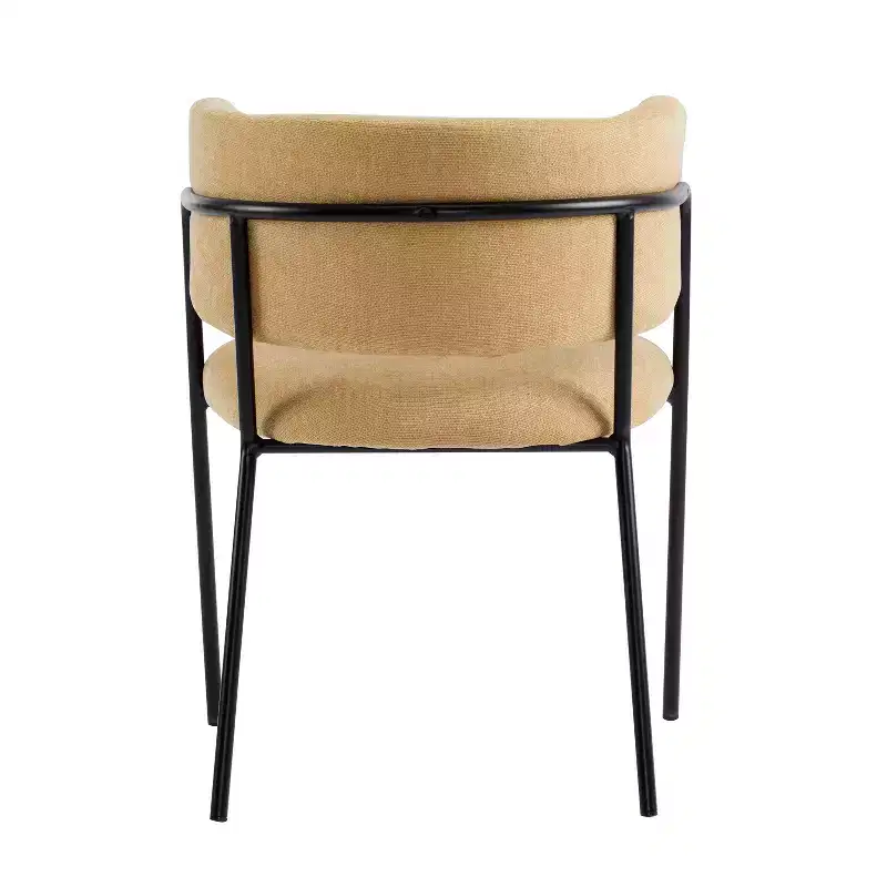 Christopher Knight Home Nest Modern Upholstered Dining Chairs with Metal Frame (Set of 6)