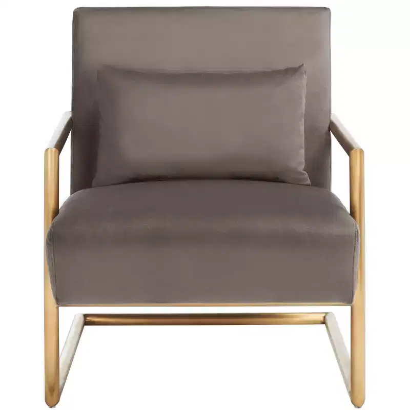 Konomi Arm Chair - ACH5204A - Dark Taupe - Safavieh
