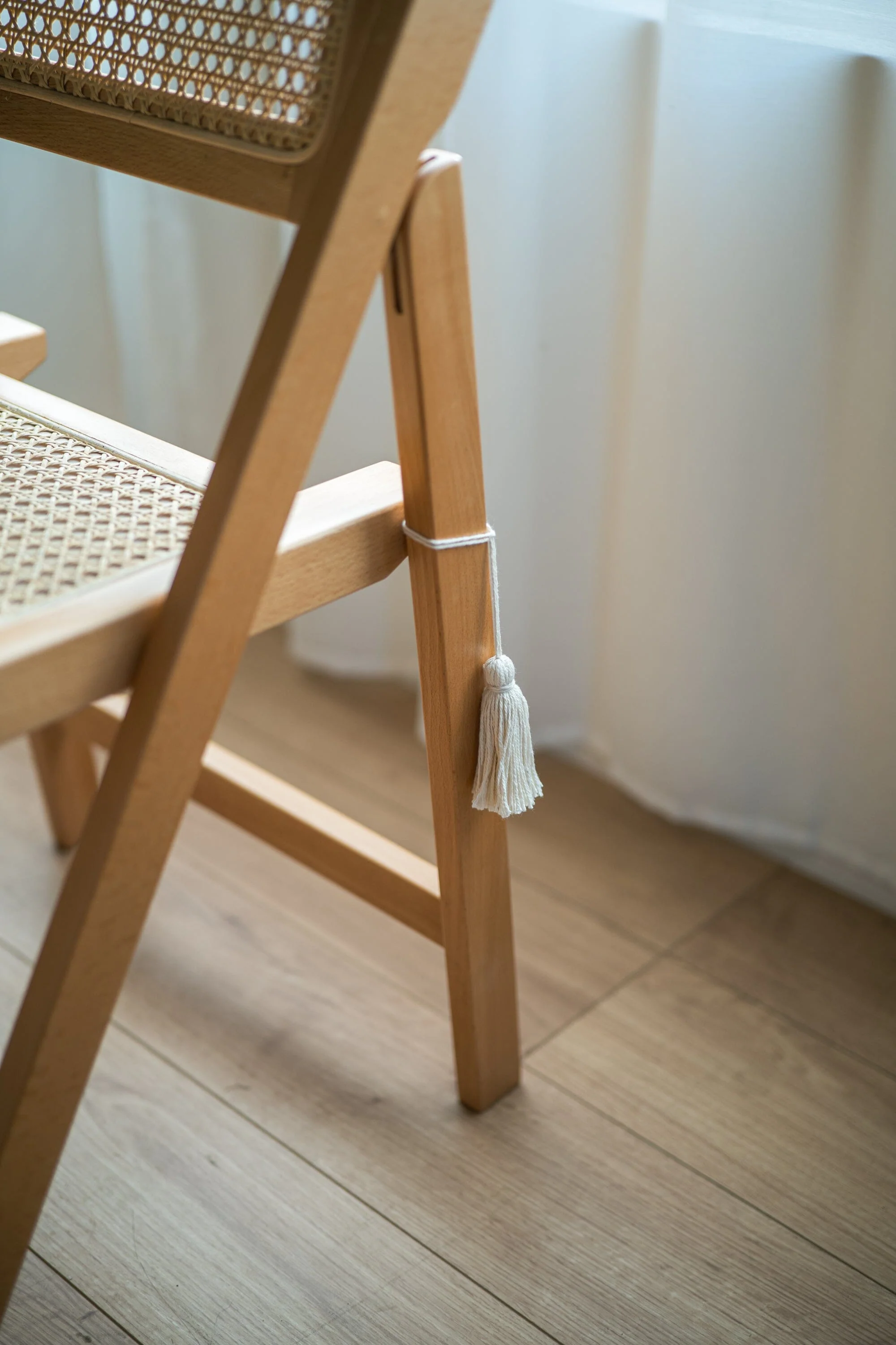 Multi-Tone Folding Chair