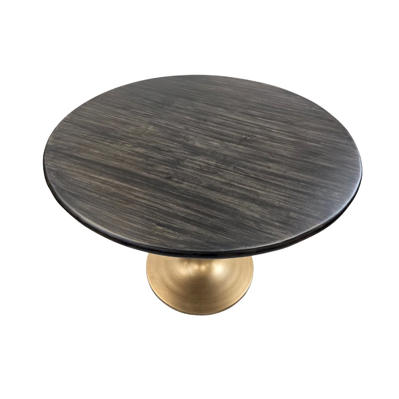 Carolina Living Alden Wood Top 36 Round Dining Table