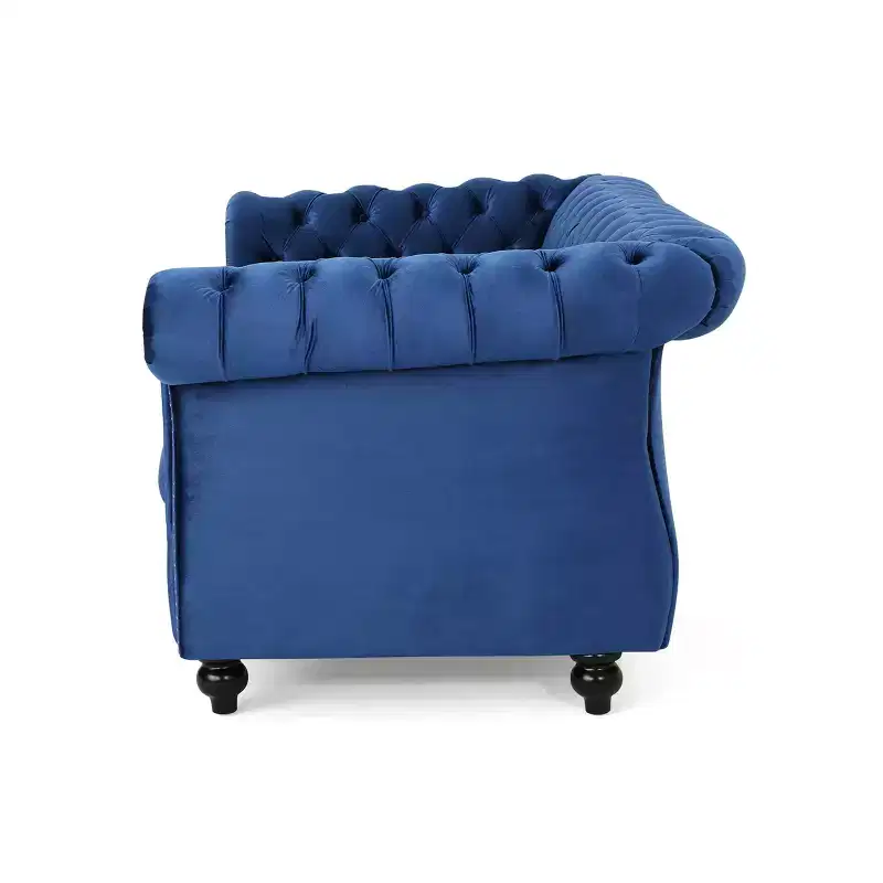 Somerville Traditional Chesterfield Loveseat - Christopher Knight Home