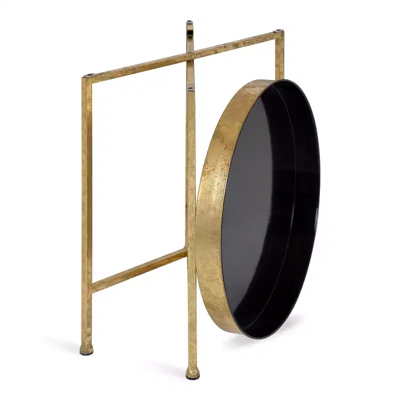 Kate and Laurel Celia Round Metal Side Table